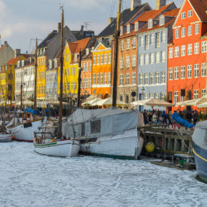 Dänemark Kopenhagen Winter