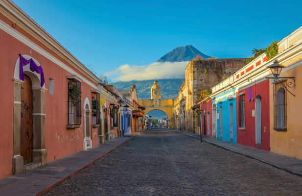 Guatemala Antigua Gasse