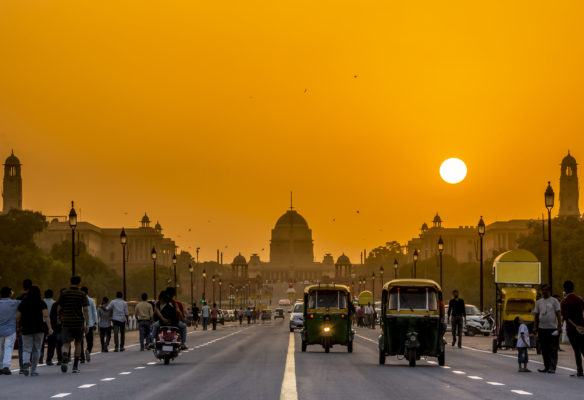 Indien Delhi Tipps Straße