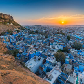Indien Jodhpur Blue City