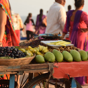 Indien Mumbai Markt