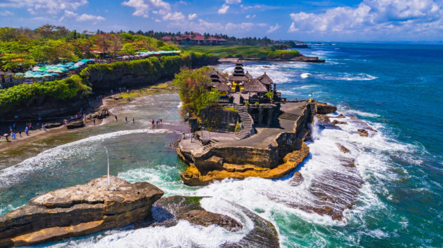 Indonesien Bali Tanah Lot Tempel