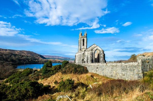 Irland Poisoned Glen Church Donegal
