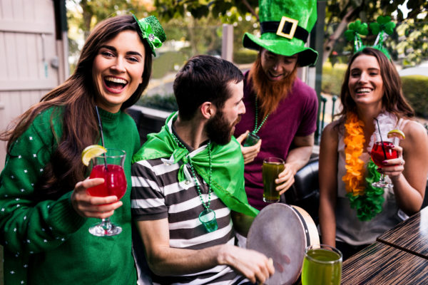 Irland St. Patrick's Day Freunde