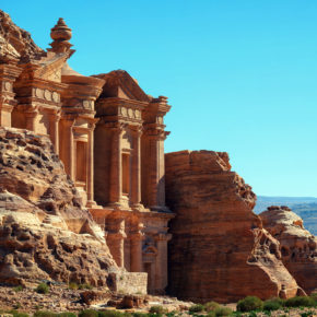 Die einst verschollene Stadt: Petra in Jordanien