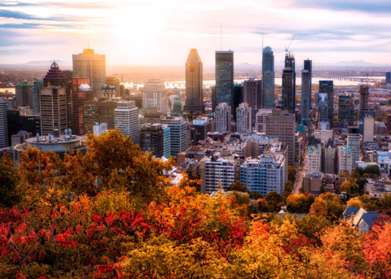 Kanada Montreal Skyline