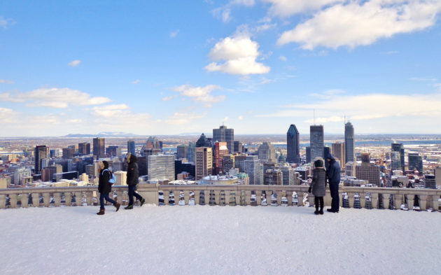 Kanada Montreal Winter