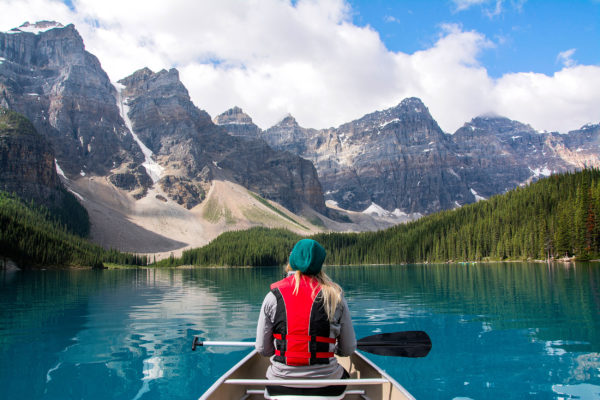 Kanadas Nationalparks Moraine Lake See Berge