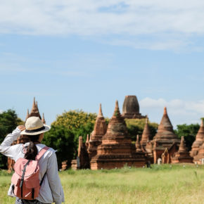 Myanmar Bagan Backpacking Wandern