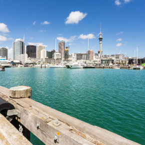 Neuseeland Auckland Viaduct Harbour