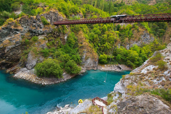 Neuseeland Queenstown Bruecke