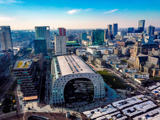 Niederlande Rotterdam Markthalle