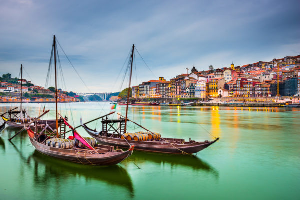 Portugal Porto Altstadt Douro River