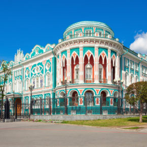 Russland Jekaterinburg Haus