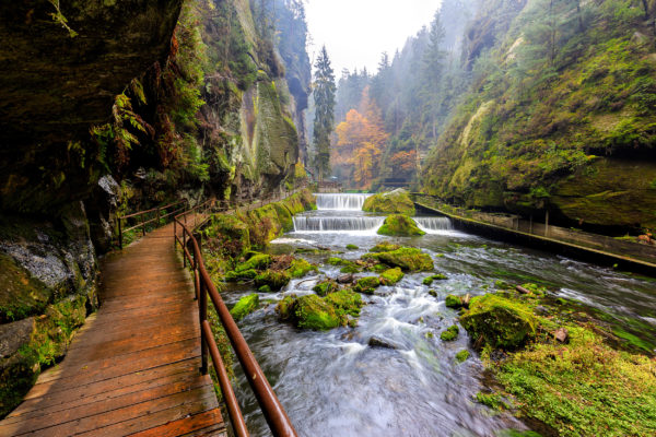 Sachsen Sächsische Schweiz Kamnitzklamm