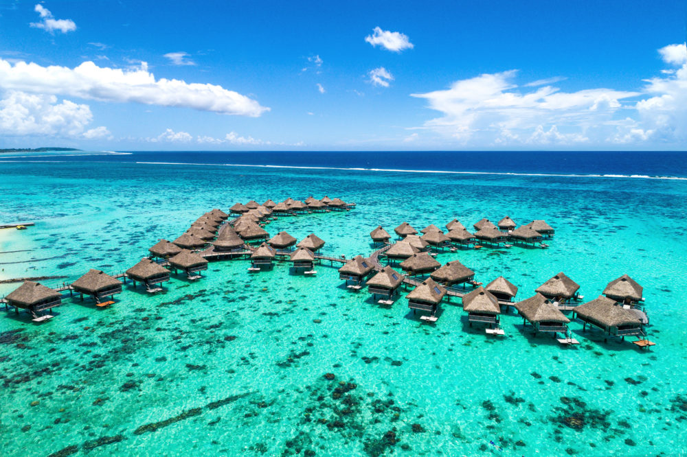 Tahiti Überwasser Bungalows