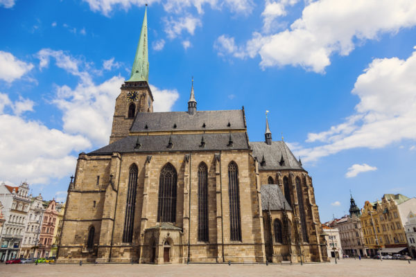 Tschechien Pilsen St Bartholomäus Kathedrale