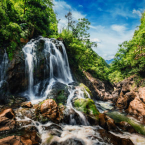 Vietnam Sapa Wasserfall