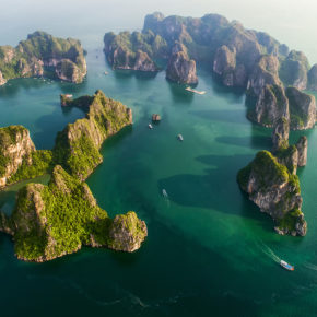 Halong Bucht: Alle Highlights der einzigartigen Bucht des untertauchenden Drachen