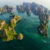 Vietnam Halong Bucht Overview