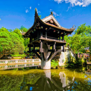 Vietnam Hanoi Pagoda