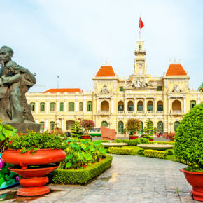 Vietnam Ho Chi Minh Stadt Rathaus