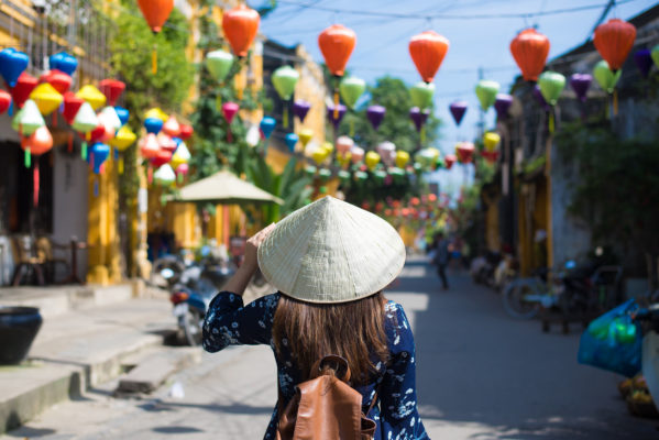 Vietnam Hoi An Touristin