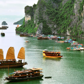 Vietnam Junk Boat