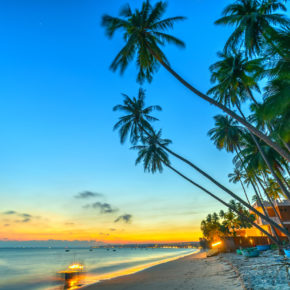 Vietnam Strand Sonnenuntergang