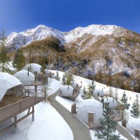 Winter-Trip nach Frankreich: 4 Tage 4* Glamping in den französischen Alpen inkl. Frühstück & Skipass ab 335€
