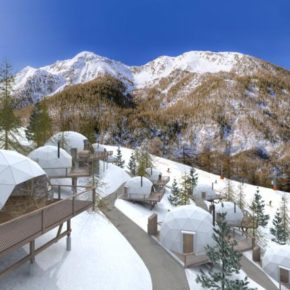 Winter 2021: 4 Tage 5* Glamping in den französischen Alpen inkl. Frühstück & Skipass ab 289€ p.P.