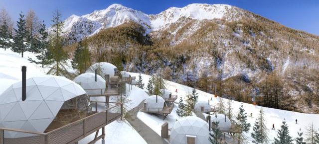 Winter-Trip nach Frankreich: 4 Tage 4* Glamping in den französischen Alpen inkl. Frühstück & Skipass ab 335€