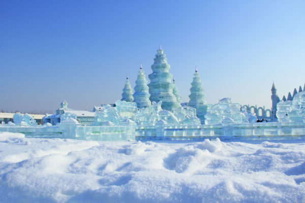 China Harbin Ice World Blau