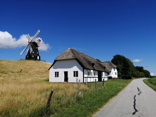 Dänemark Langeland Windmühle