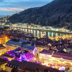 Weihnachtszauber in Heidelberg: 3 Tage Kurztrip übers Wochenende im guten Hotel