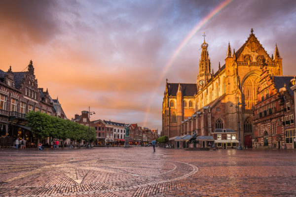 Niederlande Haarlem Grote Markt