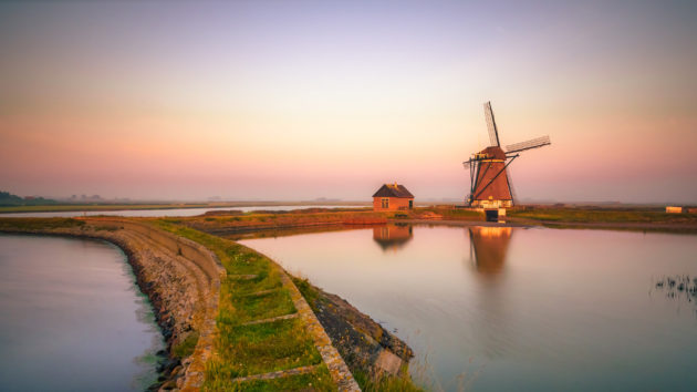 niederlande texel oosterend windmühle