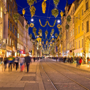 Zum Weihnachtsmarkt nach Graz: [ut f="duration"] Tage im [ut f="stars"]* Hotel mit Frühstück & Extras nur [ut f="price"]€