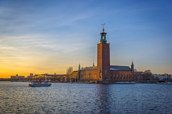 Schweden Stockholm Rathaus Stdshuset