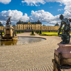 Schweden Stockholm Schloss Drottningholm