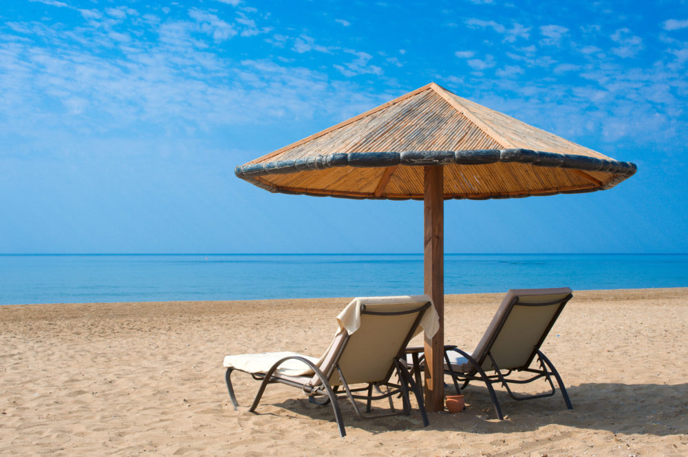 Türkei Strand Sonnenliegen