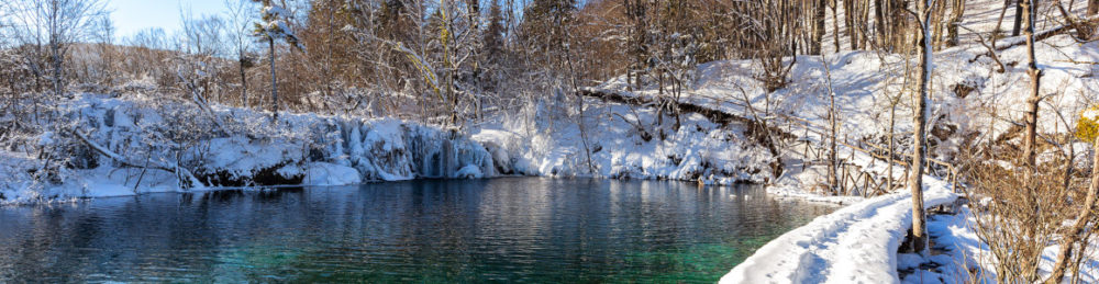 Kroatien Plitvicer Seen Nationalpark Panorama