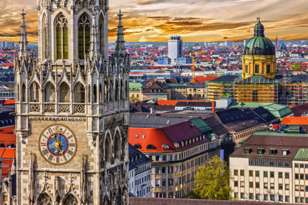 München Marienplatz Rathaus