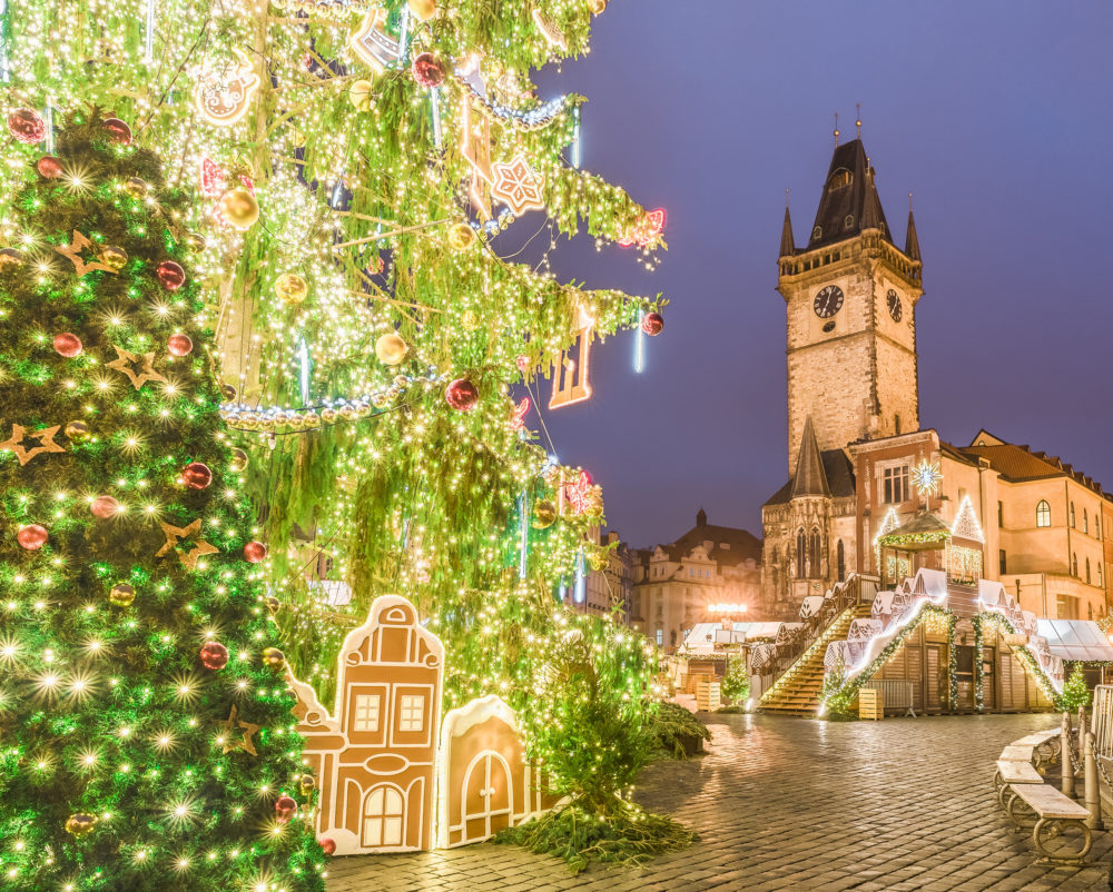 Tschechien Prag Weihnachten Lesser Town