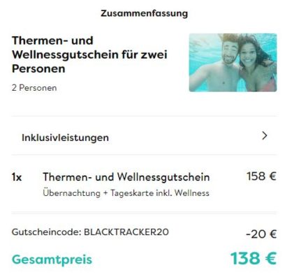 Wellness Gutschein