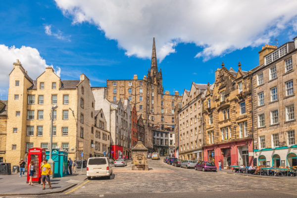 Schottland Edinburgh Grassmarket