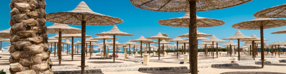 Ägypten Hurghada Strand Panorama skaliert