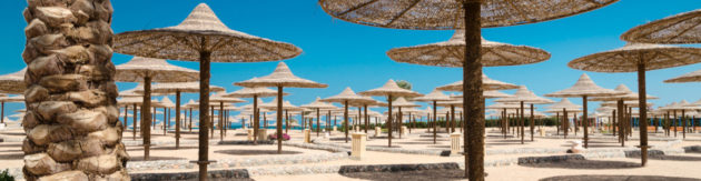 Ägypten Hurghada Strand Panorama skaliert