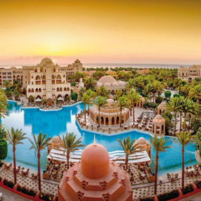 Ägypten-Strandurlaub: [ut f="duration"] Tage im TOP [ut f="stars"]* Makadi Palace Hotel mit Juniorsuite, [ut f="board"], Flug & Transfer um [ut f="price"]€
