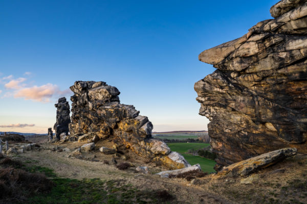 Deutschland Harz Teufelsmauer